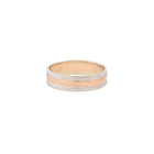 Two-Tone 14K Gold Men's Ring