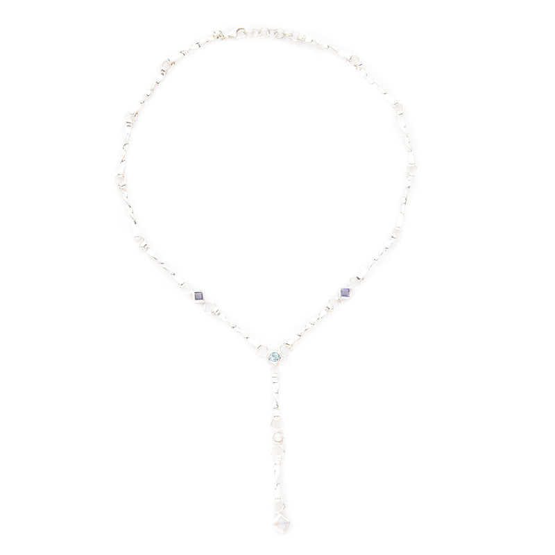 Aquamarine Gemstone - March Birthstone Necklace