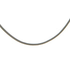 Black Leather Necklace