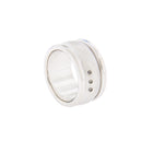 Men's Sterling Silver & Diamond Ring