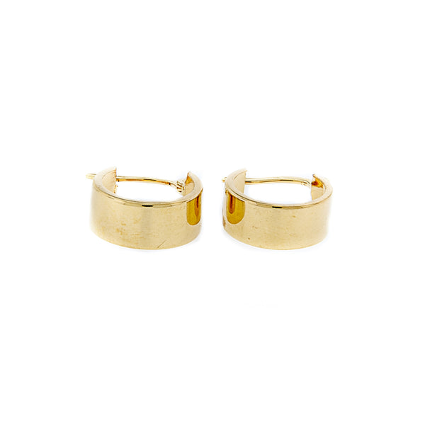 Polished Hoop Earrings
