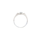 14K White Gold Diamond Ring