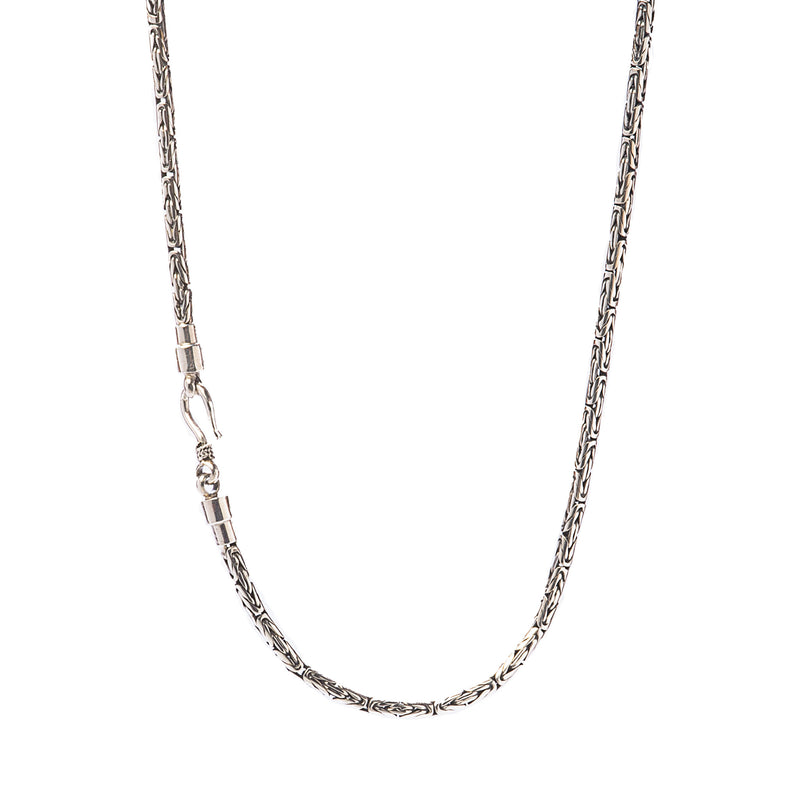 Sterling Silver Byzantine Necklace