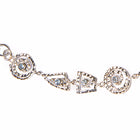 Aquamarine Designer Sterling Silver Necklace