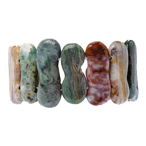 Multi Color Agate Bracelet