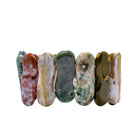 Multi Color Natural Agate Bracelet