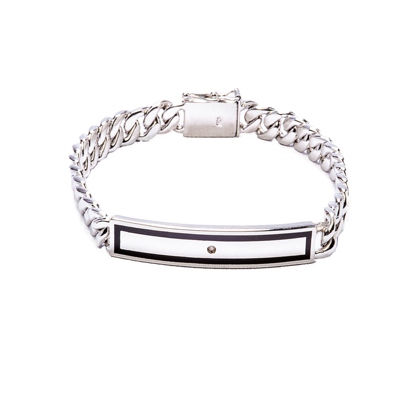 Diamond Bracelet - Sterling Silver