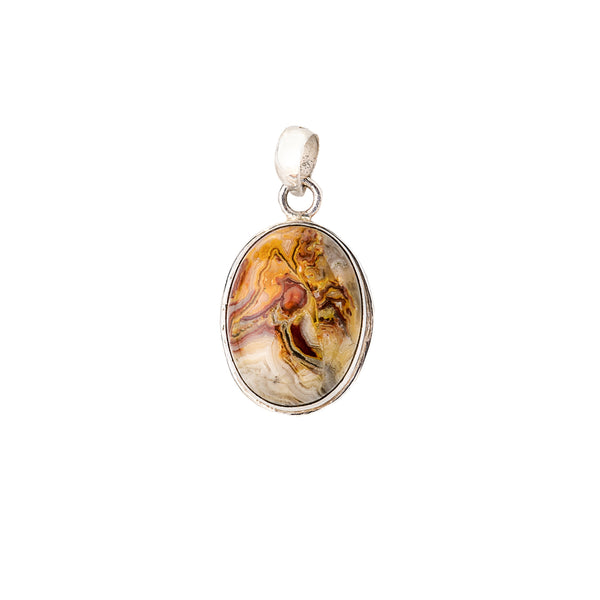 Jasper Pendant in Sterling Silver
