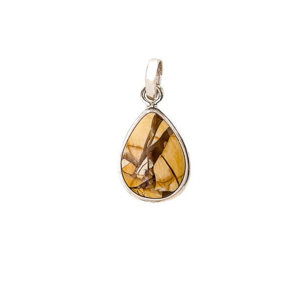 Picture Jasper Pendant set in Sterling Silver