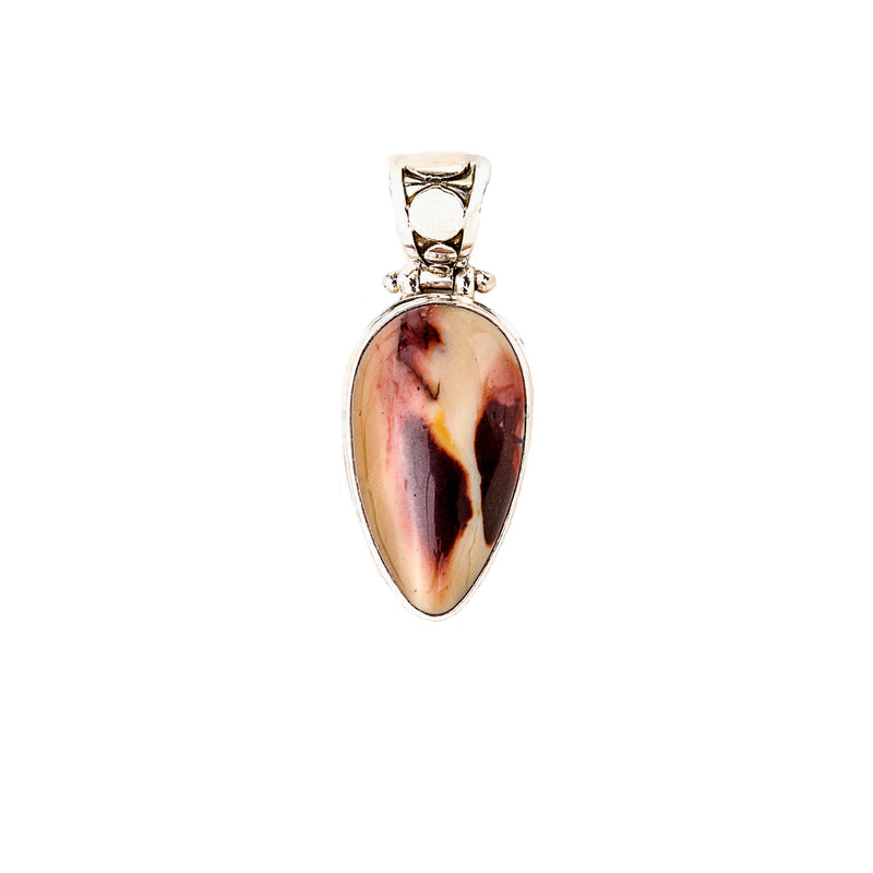 Mookaite Jasper Pendant set in Sterling Silver