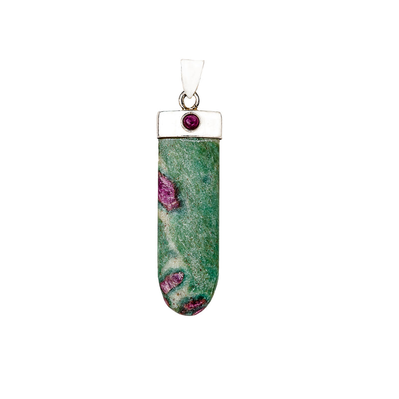 Ruby Fuchsite Pendant 