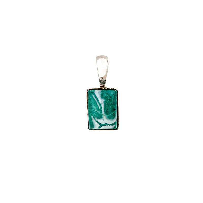 Turquoise Pendant set in Sterling Silver
