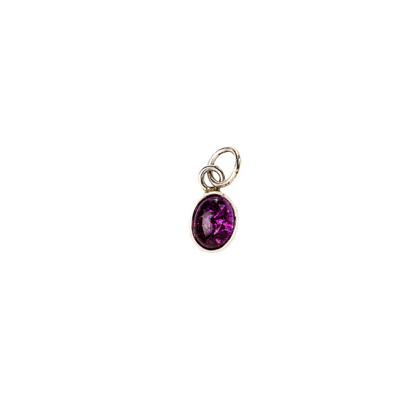 Oval Amethyst Pendant