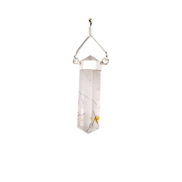 Rutilated Quartz Pendant