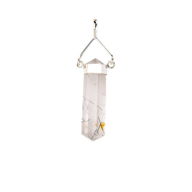 Rutilated Quartz Pendant