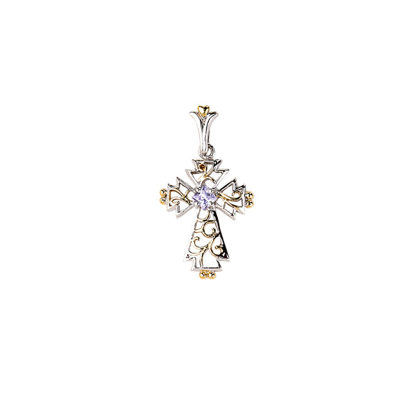 Cross Tanzanite