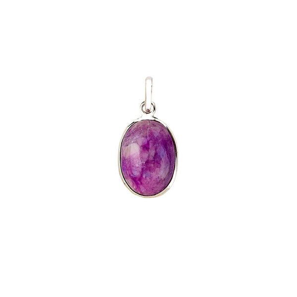 Charoite Pendant set in Sterling Silver