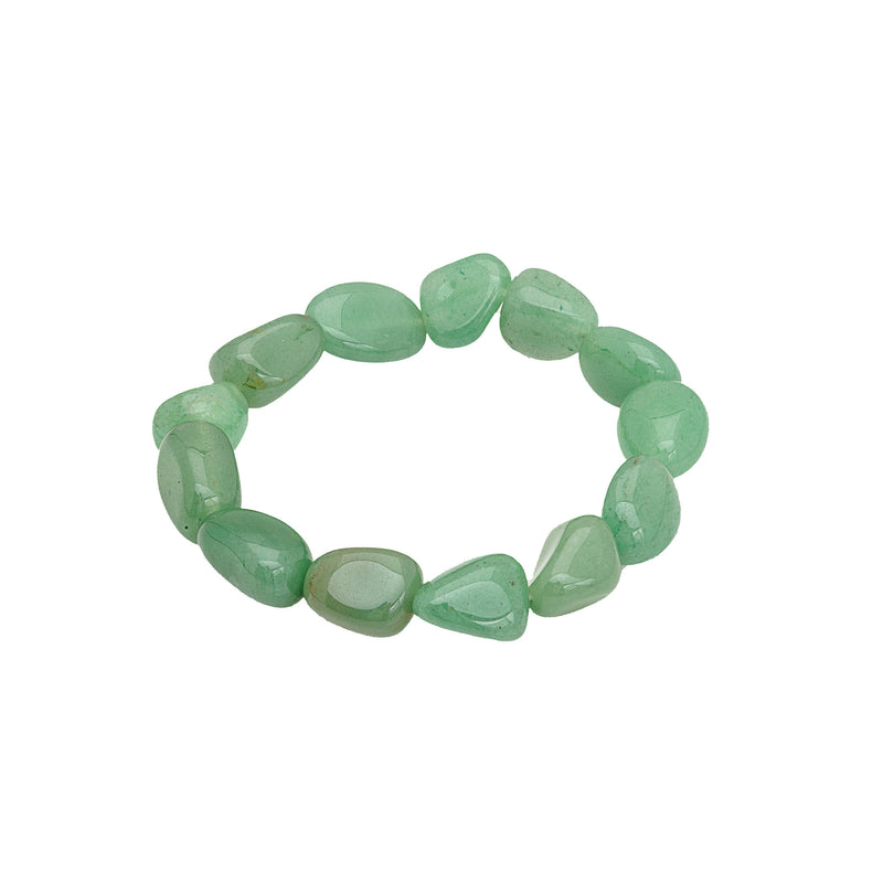 Jade Stone Stretch Bracelet