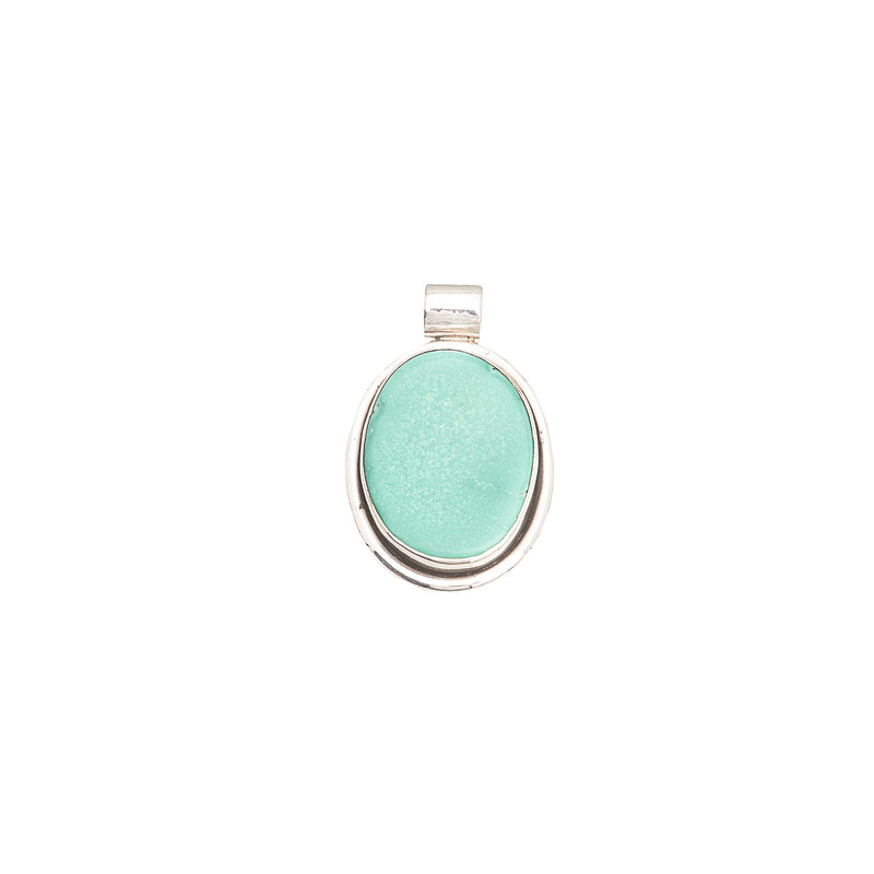 Turquoise Sterling Silver Pendant