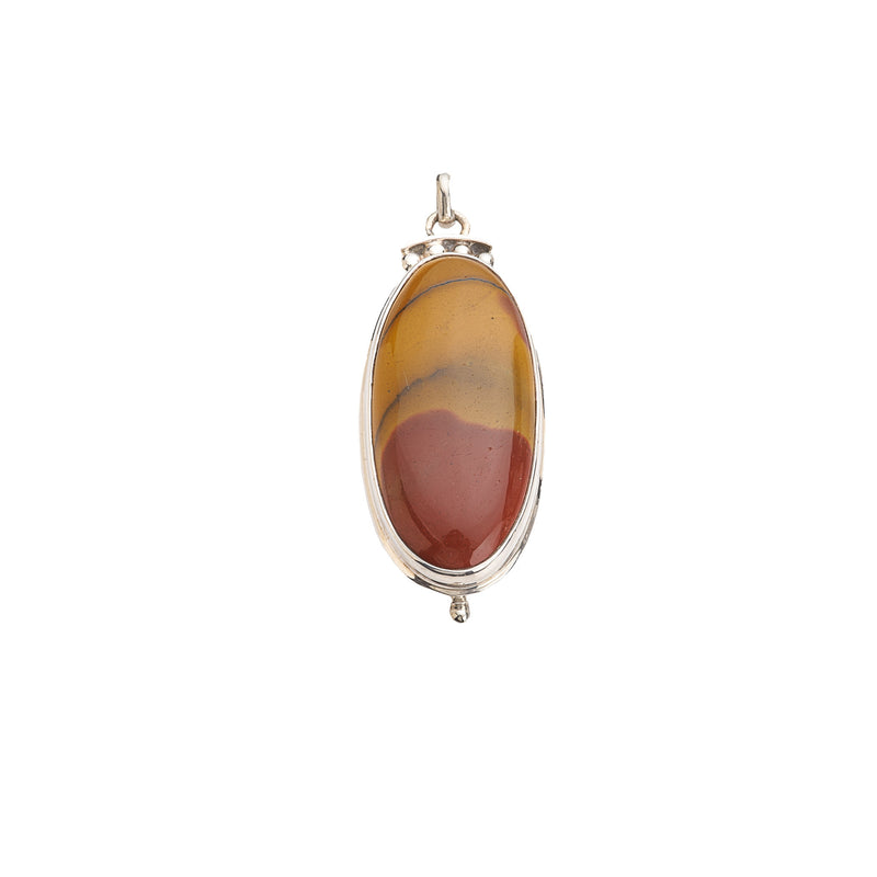 Oval Mookaite Designer Pendant