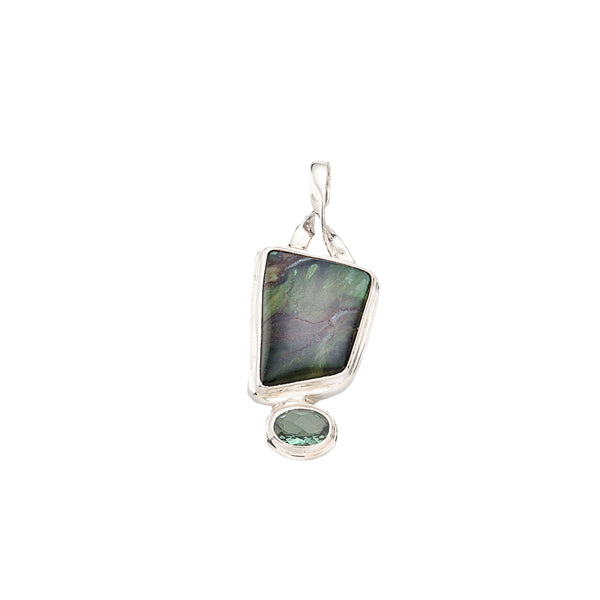 Seraphinite - Quartz Designer Pendant