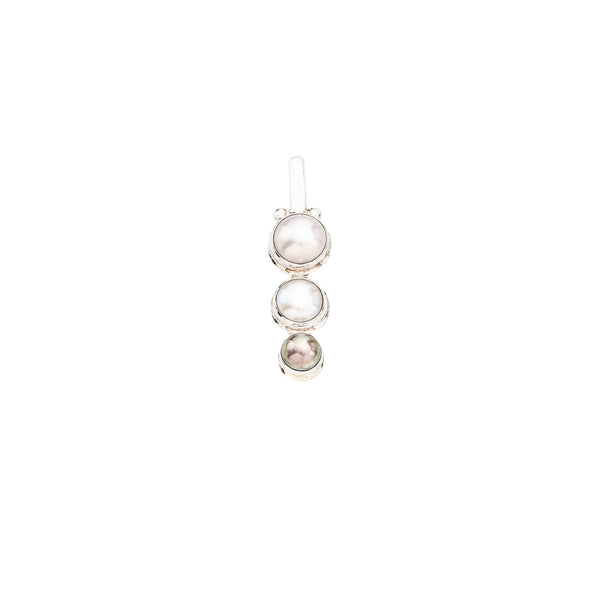 Triple Pearl Drop Pendant 