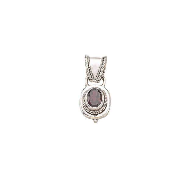 Elegant Garnet Pendant