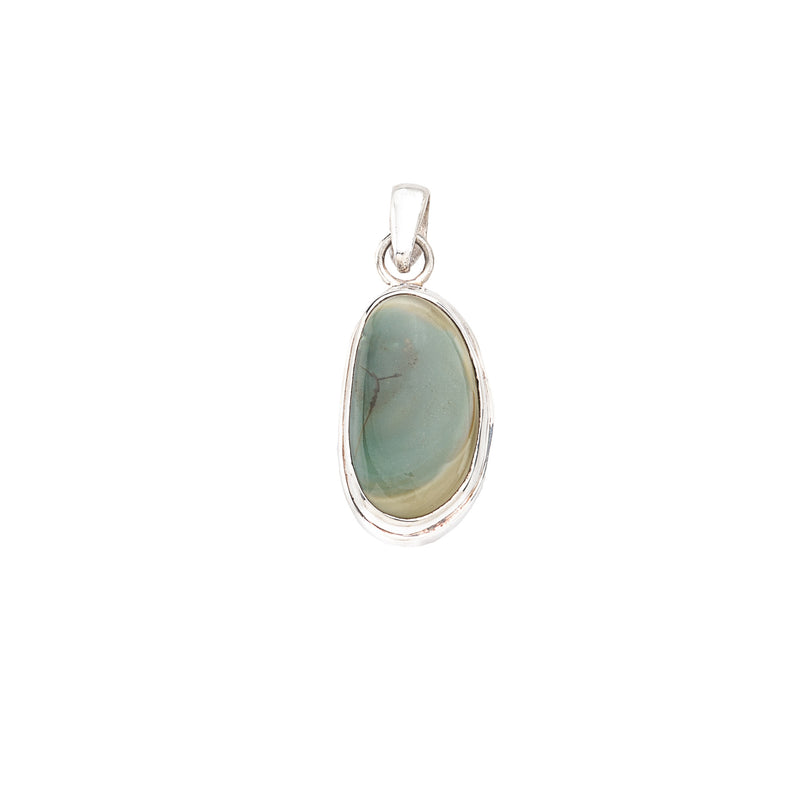 Agate Pendant in Sterling Silver