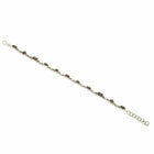 Garnet Sterling Silver Bracelet