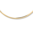 Reversible 14K Gold Omega Chain Necklace
